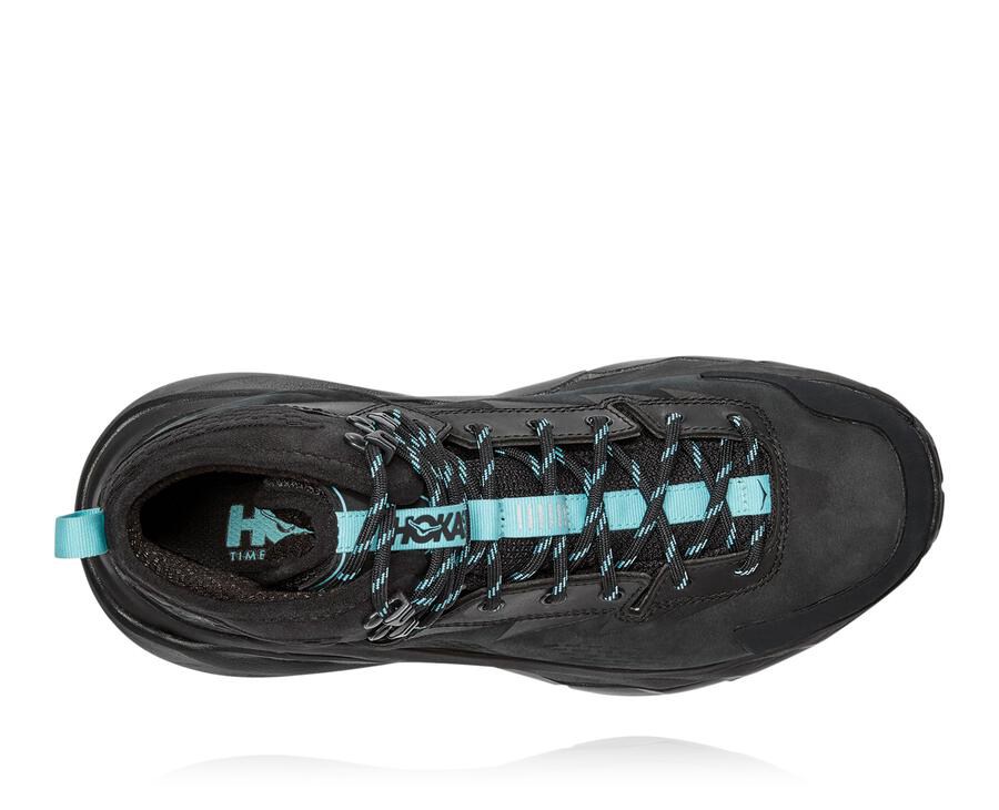 Hoka One One Yürüyüş Botları Kadın Siyah - Kaha Gore-Tex - RF6592413